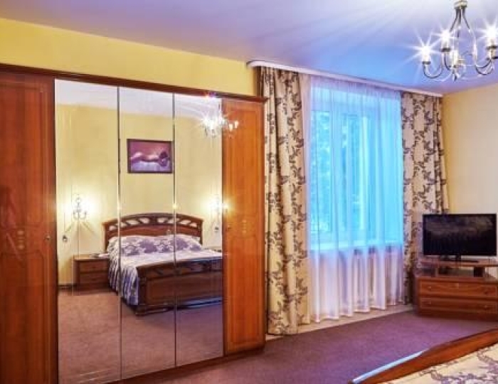 Номер люкс с 1 двуспальной кроватью (с пансионом) - Санаторий «Ангара курорт» Иркутск